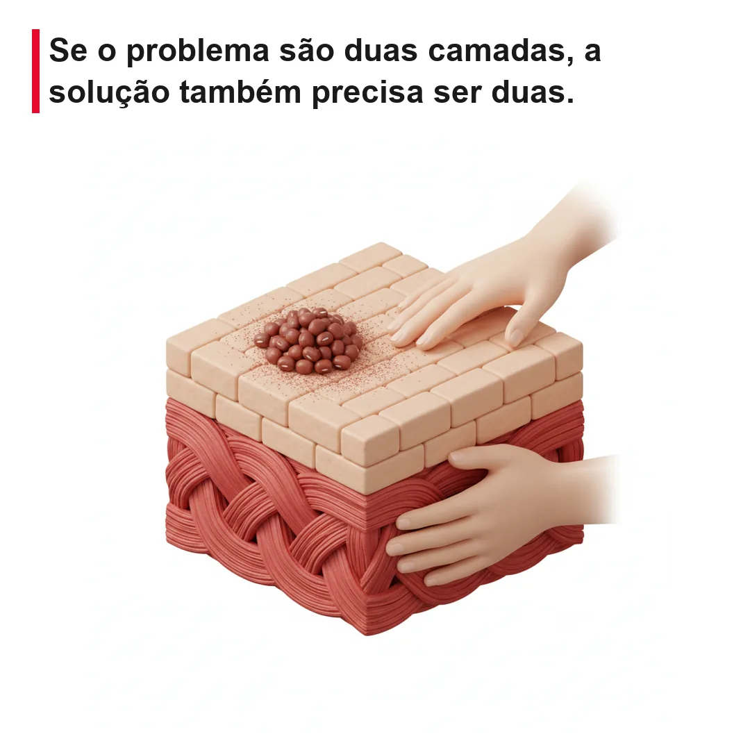 A solução também precisa ser duas